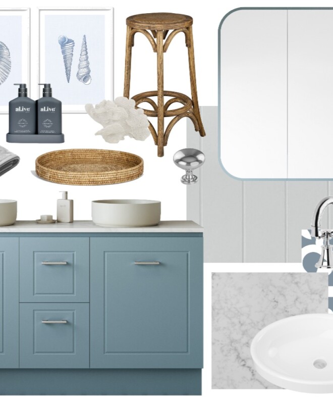 How to Get the Hamptons Look in Your Bathroom